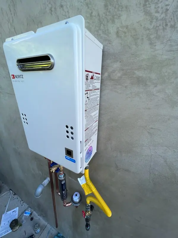 Tankless water heater installation for Coral Way Village homes