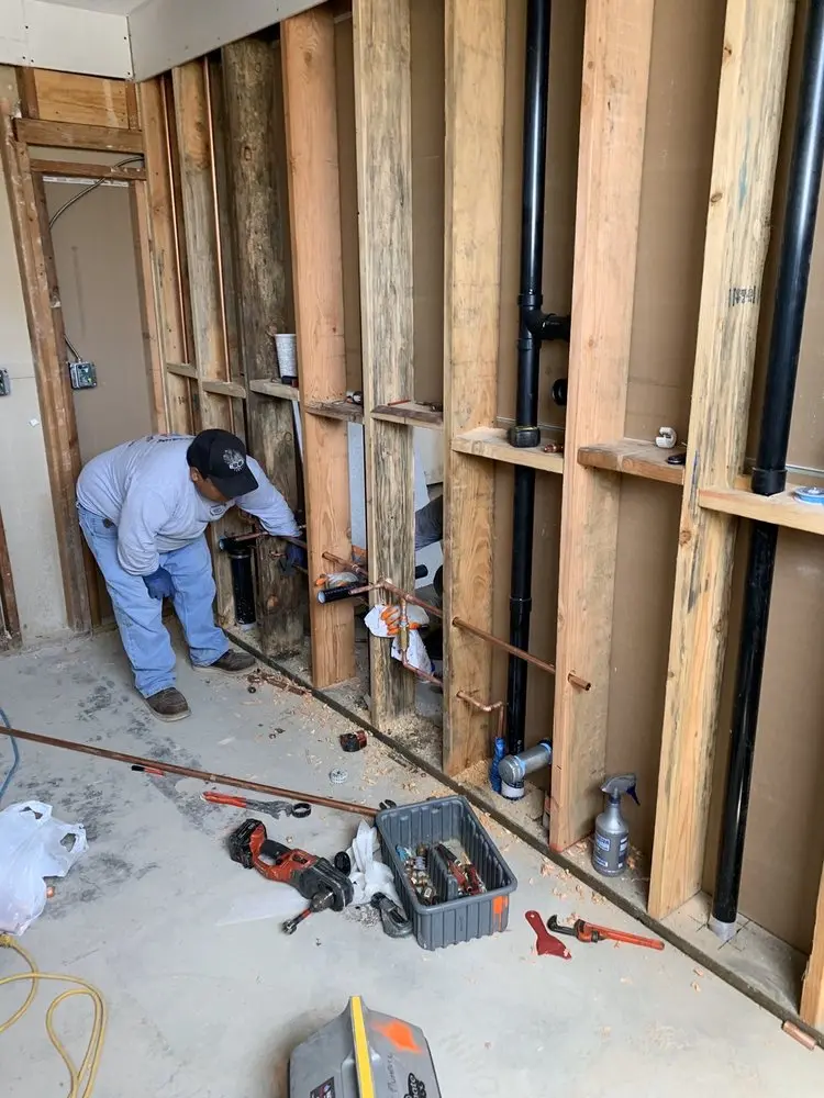 Commercial rough-in plumbing for Trenchless Sewer Repair in Coral Way Village